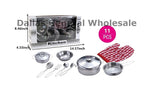 Toy Stainless Steel Pots Play Set Wholesale