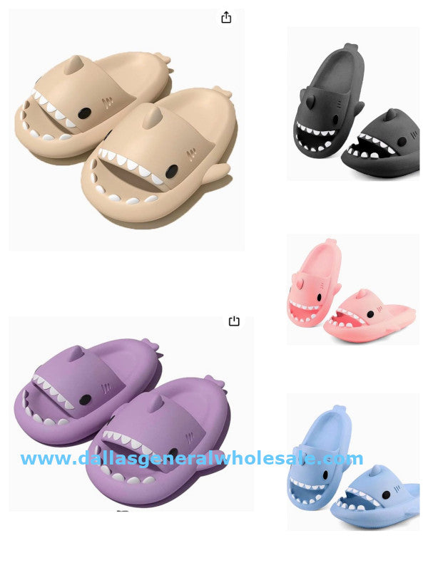 Trendy Shark PVC Sandals Wholesale