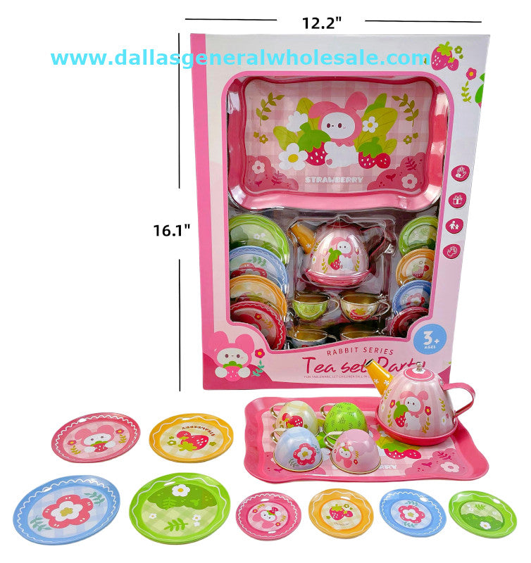 Girls Bunny Tea Party Toy Sets Wholesale