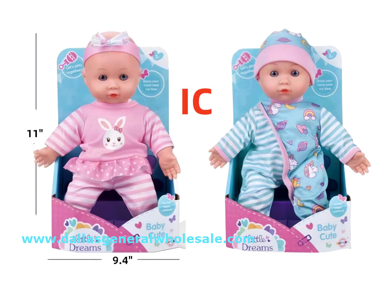 12" Toy Baby Dolls Wholesale