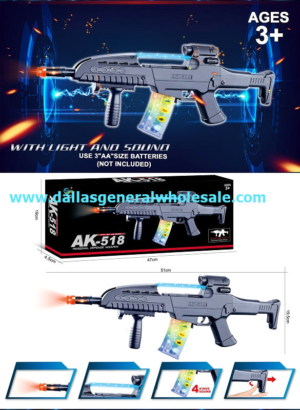 AK518 B/O Toy Machine Space Guns Wholesale