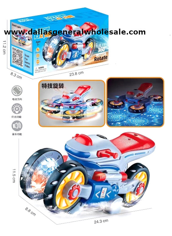 B/O Toy Spinning Space Motorcycle Wholesale