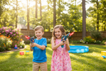 Light-Up Spray Vibration Toy Electric Pistol Guns Wholesale