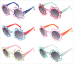 Girls' Floral Flower Frame Sunglasses — Kids' Fashion Eyewear Wholesale