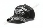 "Jesus One Way" Embroidered Baseball Caps Wholesale – John 14:6 Scripture with Brim Text