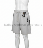 Men's Techno Waterproof Zip-Pocket Athletic Shorts Wholesale