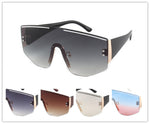Oversized Shield Unisex Sunglasses - Wholesale
