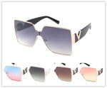 Oversized Square Rimless Sunglasses Wholesale