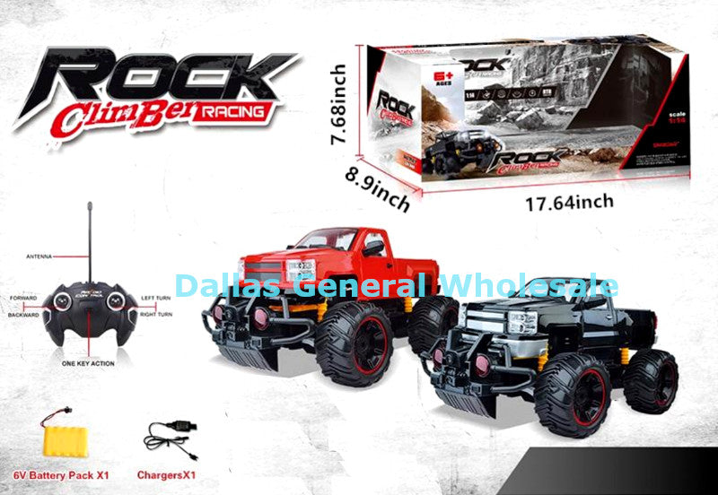 Rock Climber Racing RC Monster Truck Remote Control Vehicle Wholesale