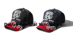 Route 66 "Mother Road" Denim Baseball Caps Wholesale
