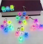 LED Light-Up Fidget Spinner Keychain Wholesale