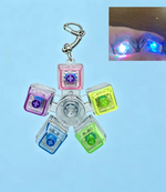 LED Light-Up Fidget Spinner Keychain Wholesale