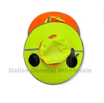 Solar Dual Fan Sun Hats — Wide Brim Bucket Hats Wholesale
