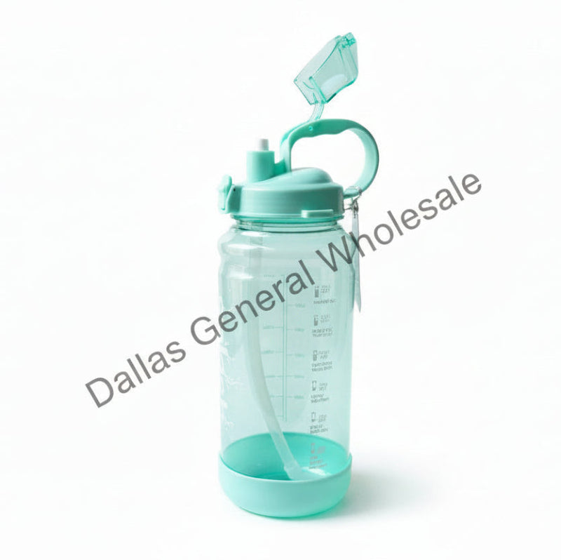Splash-Bottles-BPA-free-motivational-water-bottle-flip-top-straw-lid ...