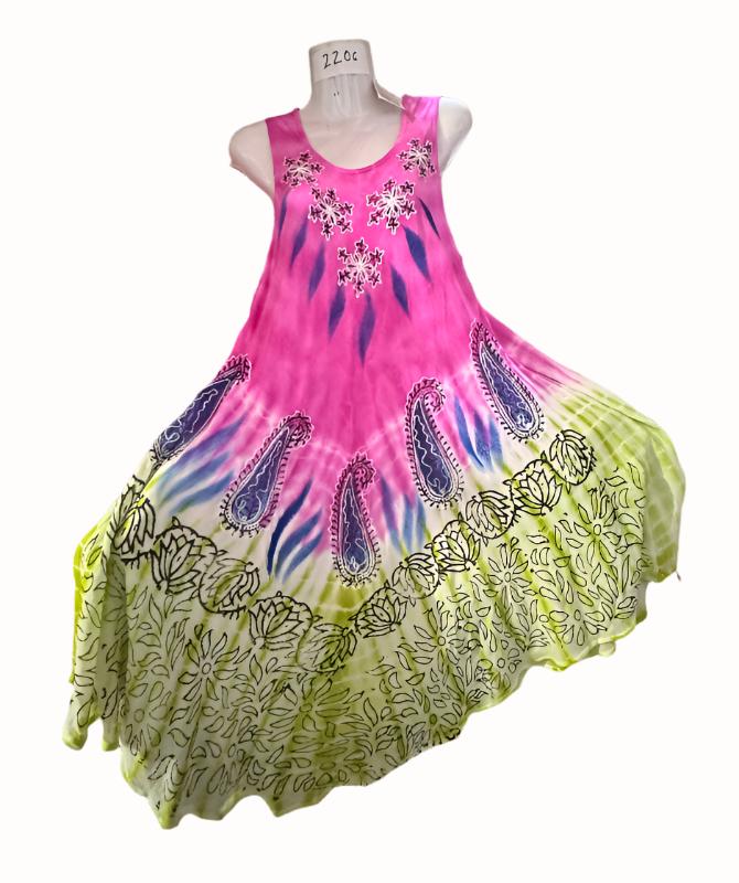 Beautiful Rayon Tie Dye Dresses Wholesale Beautiful Rayon Tie Dye Dresses Wholesale