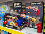 Light-Up Spray &amp; Vibration Toy Guns Wholesale