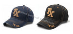 "TX" Texas Embroidered Denim Baseball Caps Wholesale
