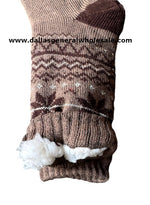 Men Thermal Xmas House Socks Wholesale