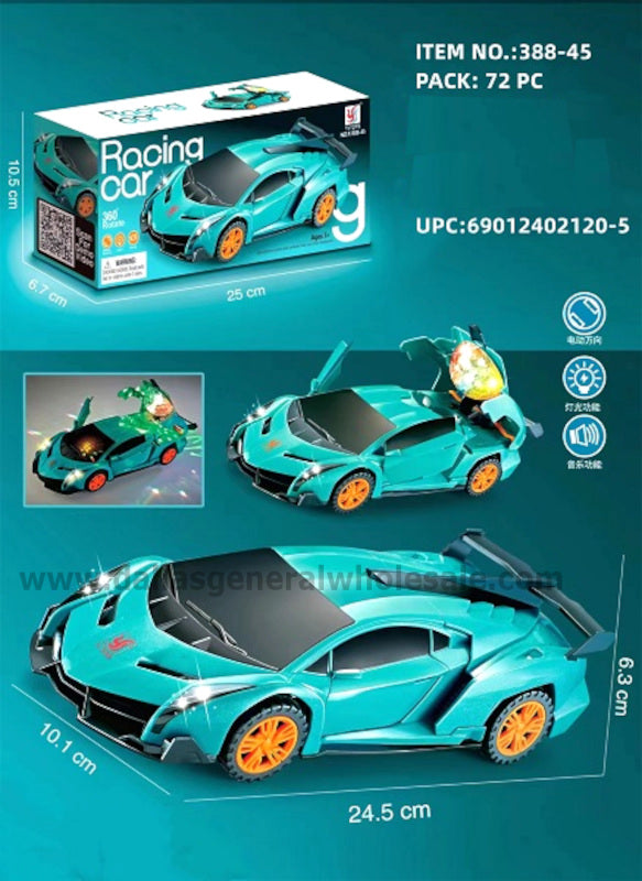 B/O Bump and Go Toy Race Cars Wholesale