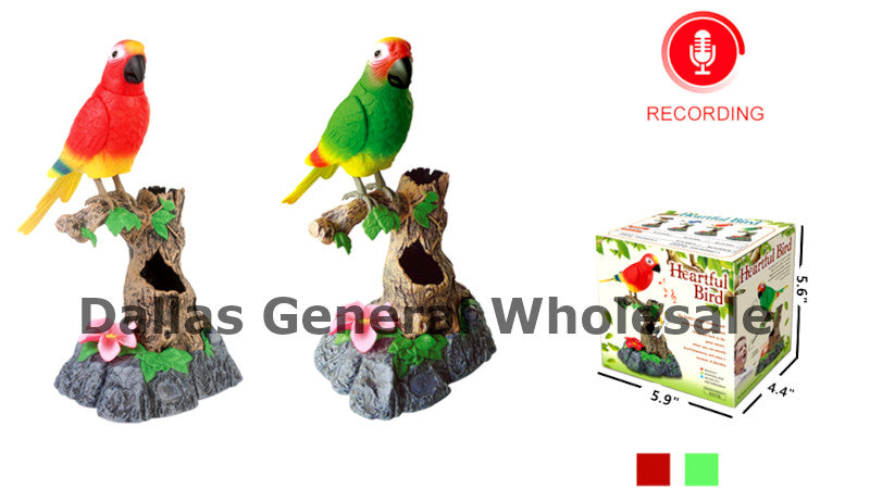 Talking Singing Recording Parrots Wholesale