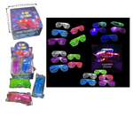 Flashing Light Up Novelty Shaded Glasses Wholesale