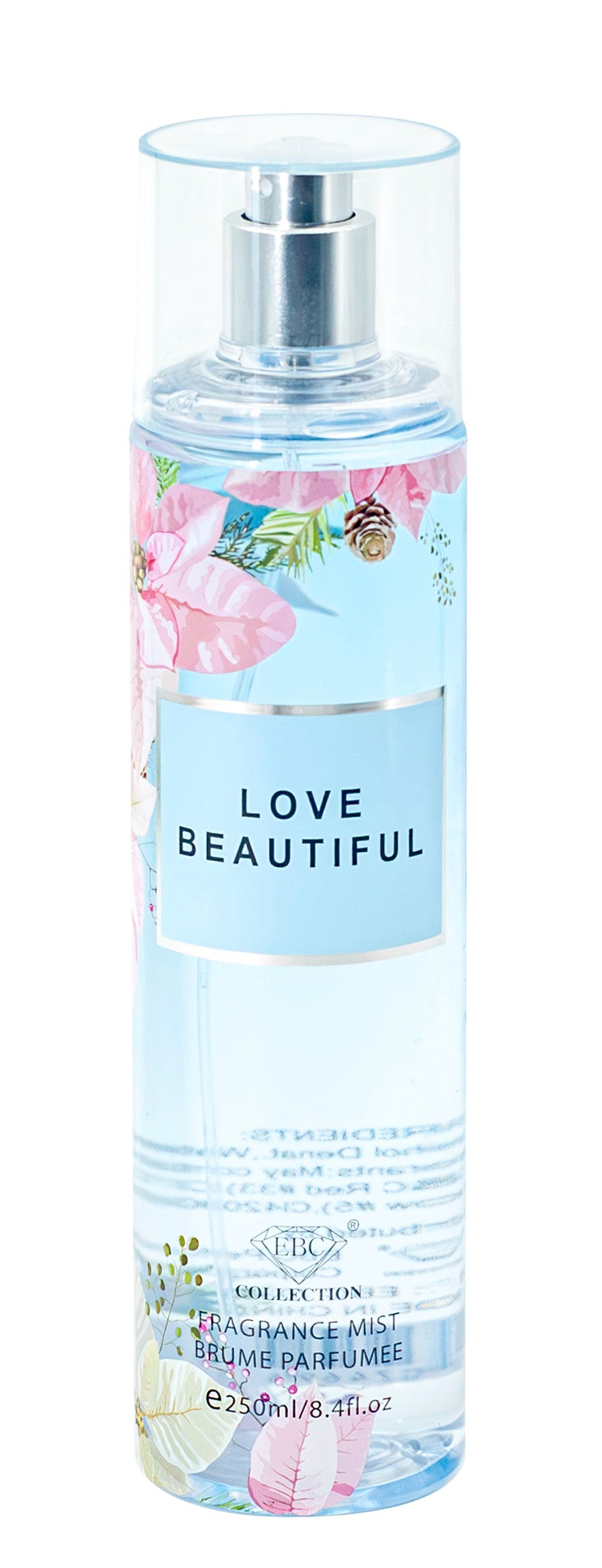 Wholesale Love Beautiful Fragrance Mist Spray - 250ML