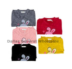 Little Girls Cute Bunny Sweaters Wholesale