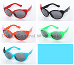 Little Girls Plastic Frame Sunglasses Wholesale