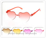 Little Girls Heart Sunglasses Wholesale