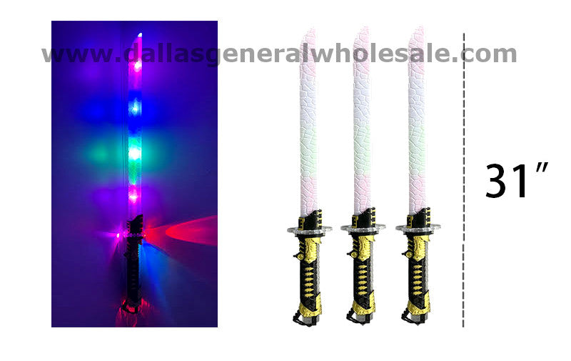 Carnival Toy Space Swords W/ Lights Wholesale