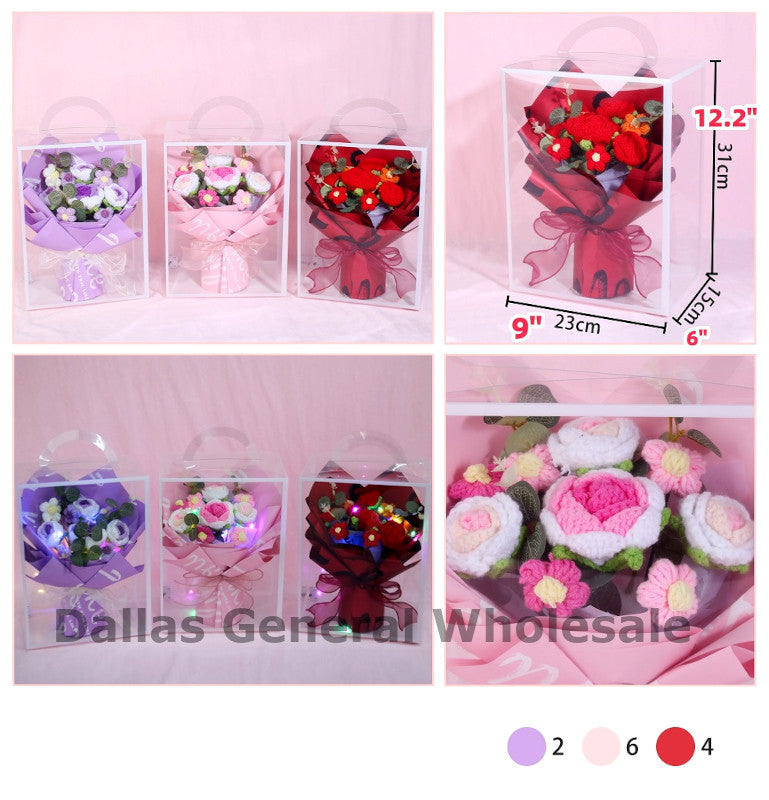 Popular Crochet Flower Bouquets Wholesale