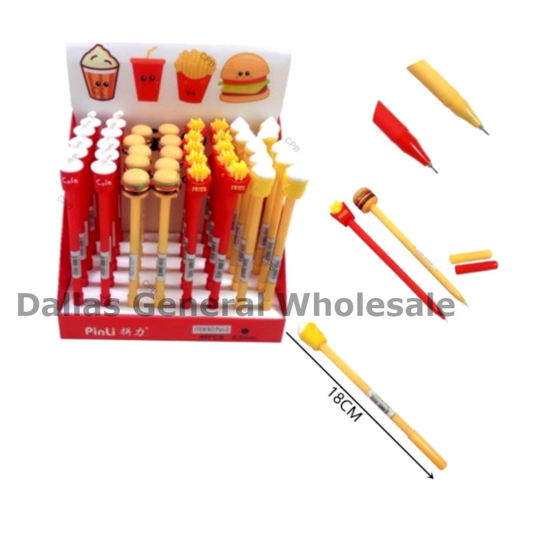 Cute Fast Food Ball Point Pens Wholesale