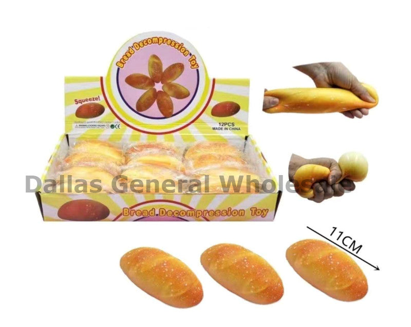 Cute Bread Squishy Fidget Toys Wholesale