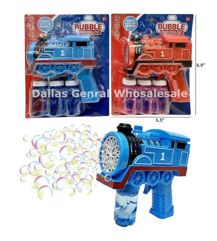 Multi Hole Train Bubble Blaster Guns Wholesale