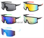 Unisex Sporty Mirror Lenses Sun Shades Wholesale