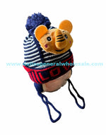 Toddler Elephant Fur Toboggan Beanie Hats Wholesale