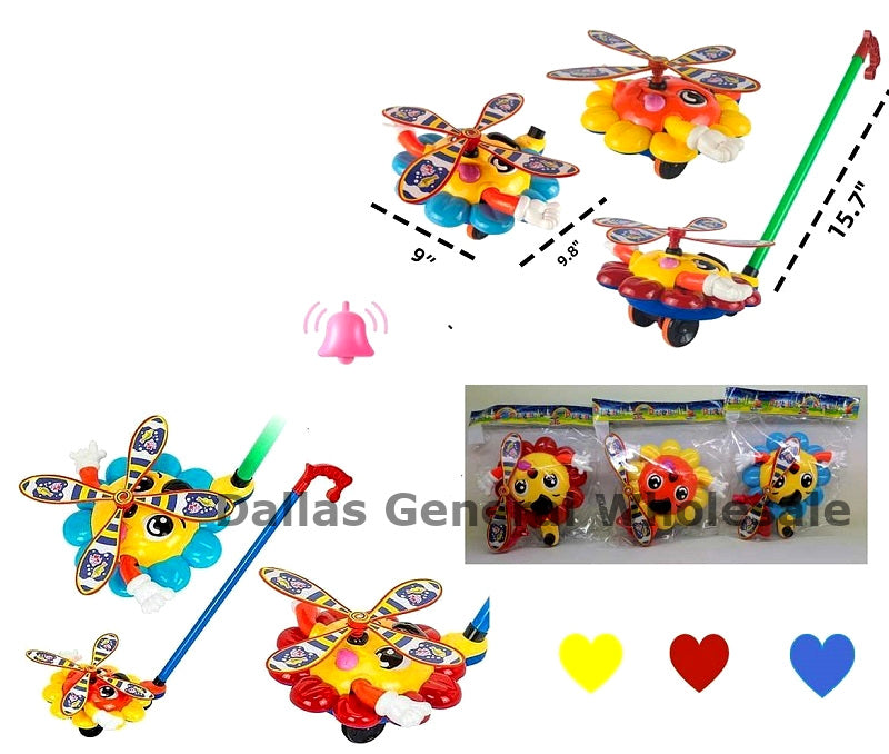 Toddler Sunflower Push Walking Toys Wholesale