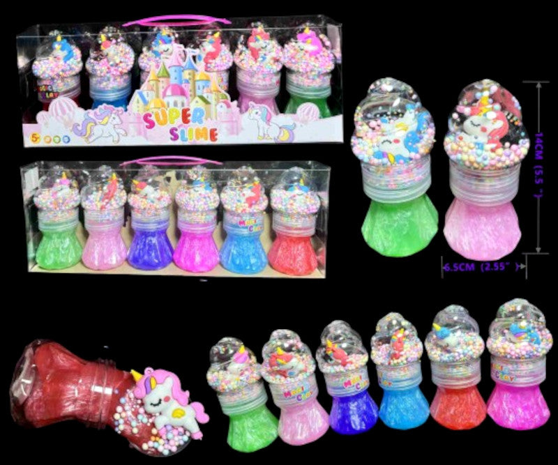 Trendy Unicorn Beaded Crystal Slimes Wholesale
