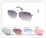 Trendy Aviator Metal Sunglasses Wholesale