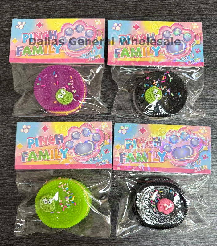 Novelty Cute Silicon Cookie Monsters Squeeze Toys Wholesale