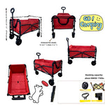 Wholesale Collapsible Folding Utility Wagon with Handle