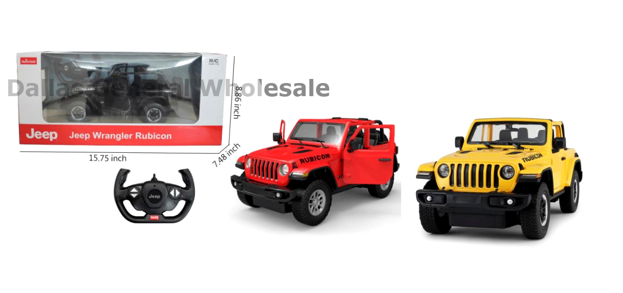 RC Jeep Wrangler Rubicon Toy Wholesale
