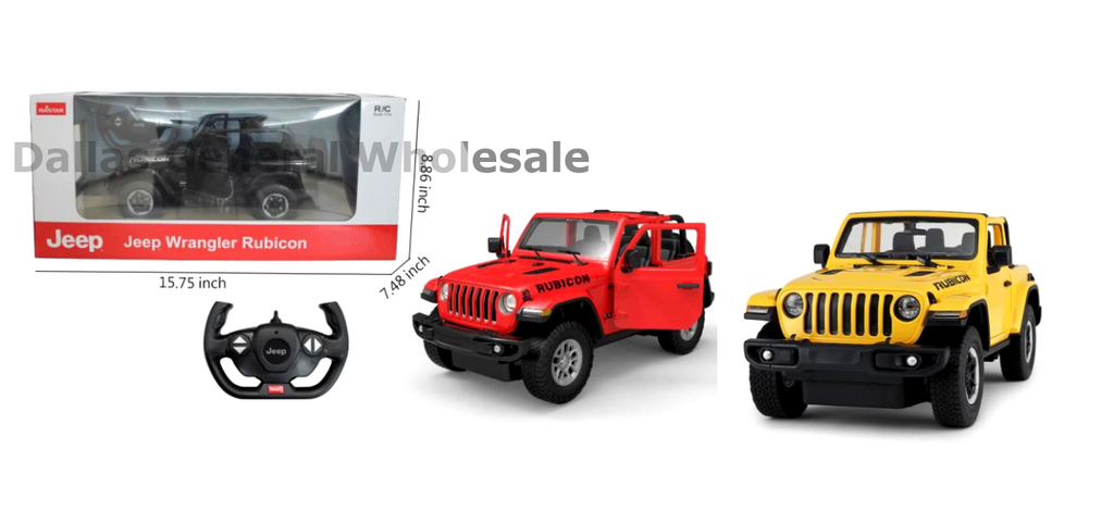 RC Jeep Wrangler Rubicon Toy Wholesale