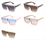 Women's Rhinestone Oversized Square Shades- Wholesale
