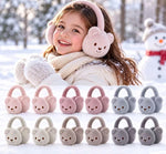 Kids Bear Plush Earmuffs Wholesale