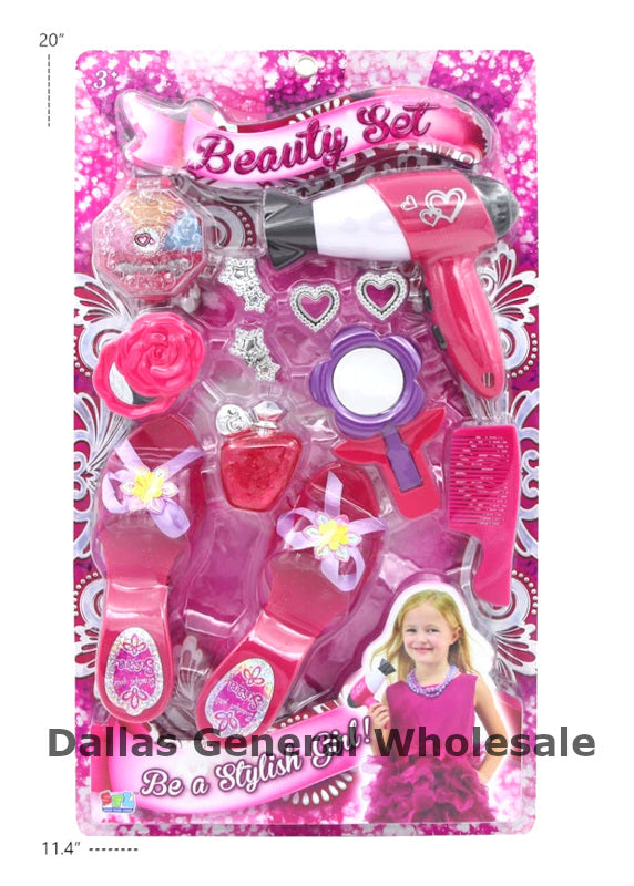 Beauty Set Hair Dryer & Glamour Accessories Toy Wholesale