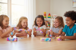 Butter Squishy Holographic Swirl Slow Rising Sensory Toy Wholesale