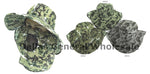 Camouflage Boonie Hats with Full Face Mask & Neck Drape Wholesale