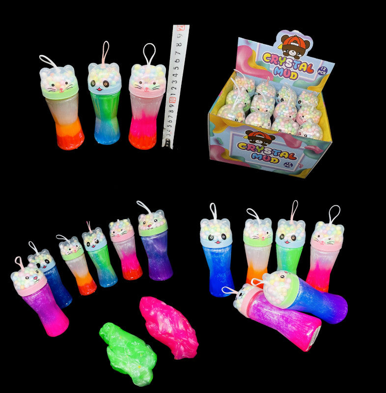 Novelty Panda Cat Beads Slimes Wholesale