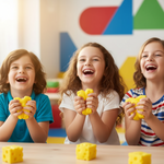 Cheese Block Squeeze Vent Toy — Soft Stress Relief Sensory Squishy Wholesale